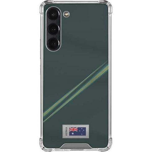 Australia Soccer Flag Galaxy S23 Plus Clear Case